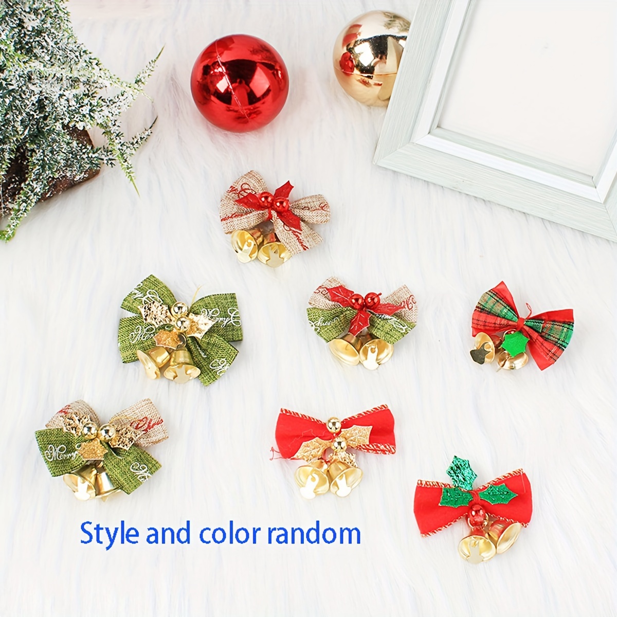 Christmas Ornaments 1PCS 3PCS 5PCS Random Color Dish Cloths For