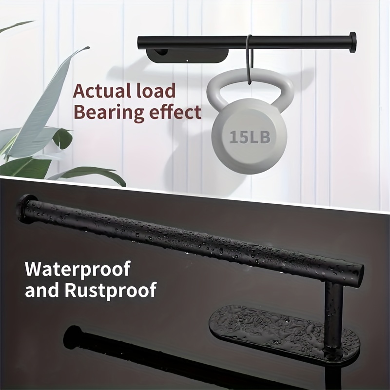 Self Adhesive Toilet Roll Holder Stainless Steel