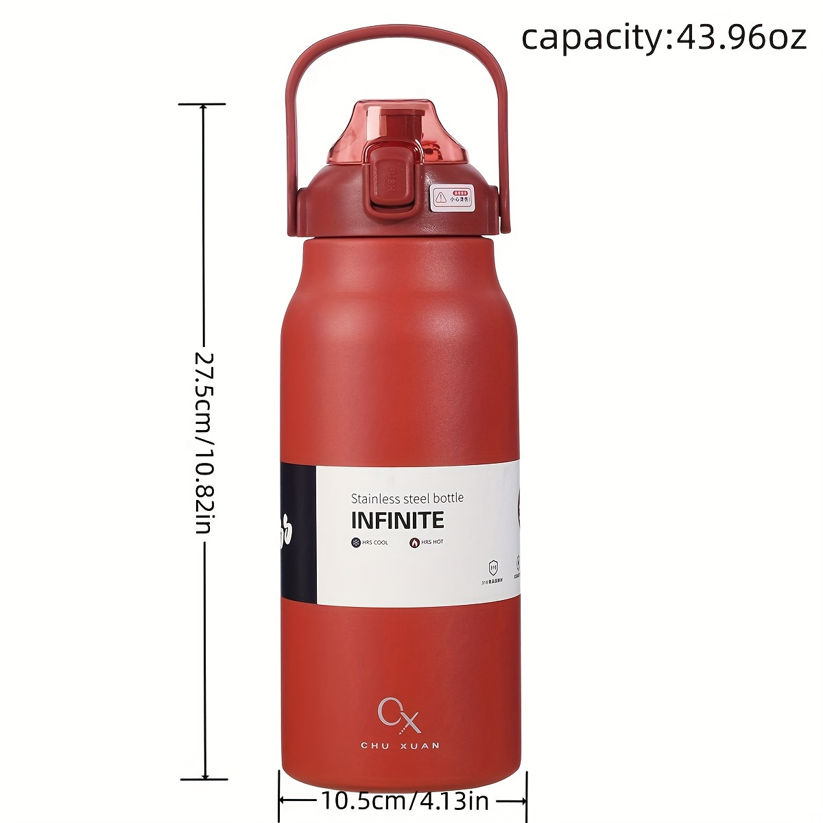 1300ML Thermal Water Bottle Large Capacity Thermos Bottle with