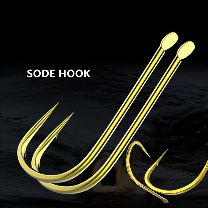 High Carbon Steel Fishing Hooks Set Barbed Carp Fishhook - Temu