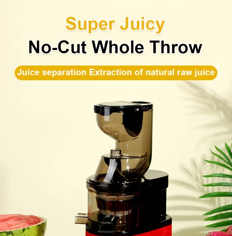 1pc juicer machines cold press juicer masticating juicer perfect for orange apples citrus juicing wide chute for easy fruit and vegetable intake for kitchen details 0