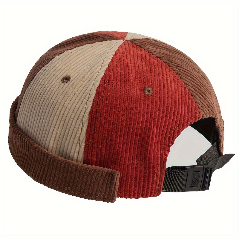 Gorro Unisex Sin Ala Gorro Marinero Pana Puño Enrollado Gorras Retro Docker  Sombreros Puerto Ajustables - Deporte Aire Libre - Temu Mexico