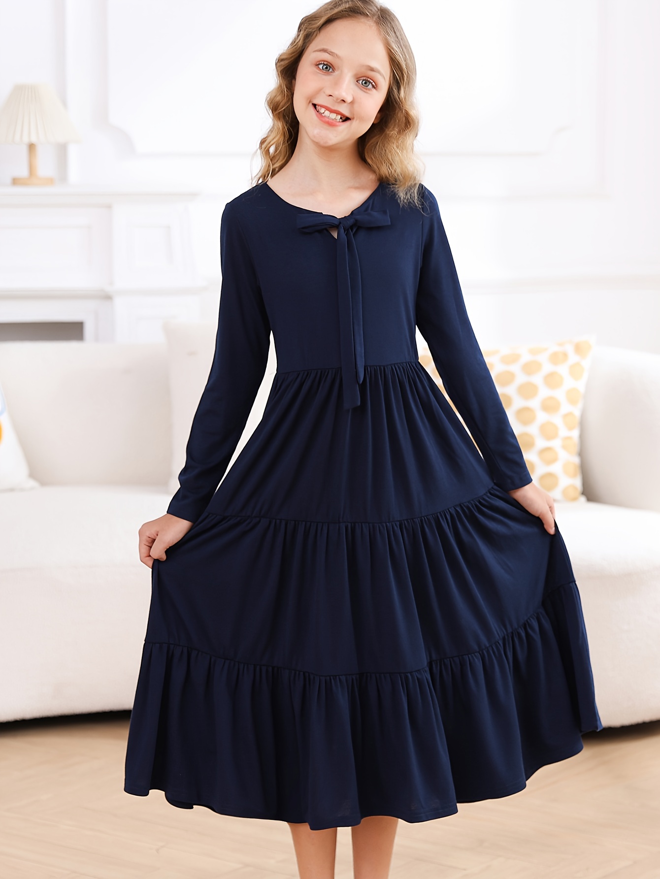 Girls Long Dresses - Temu