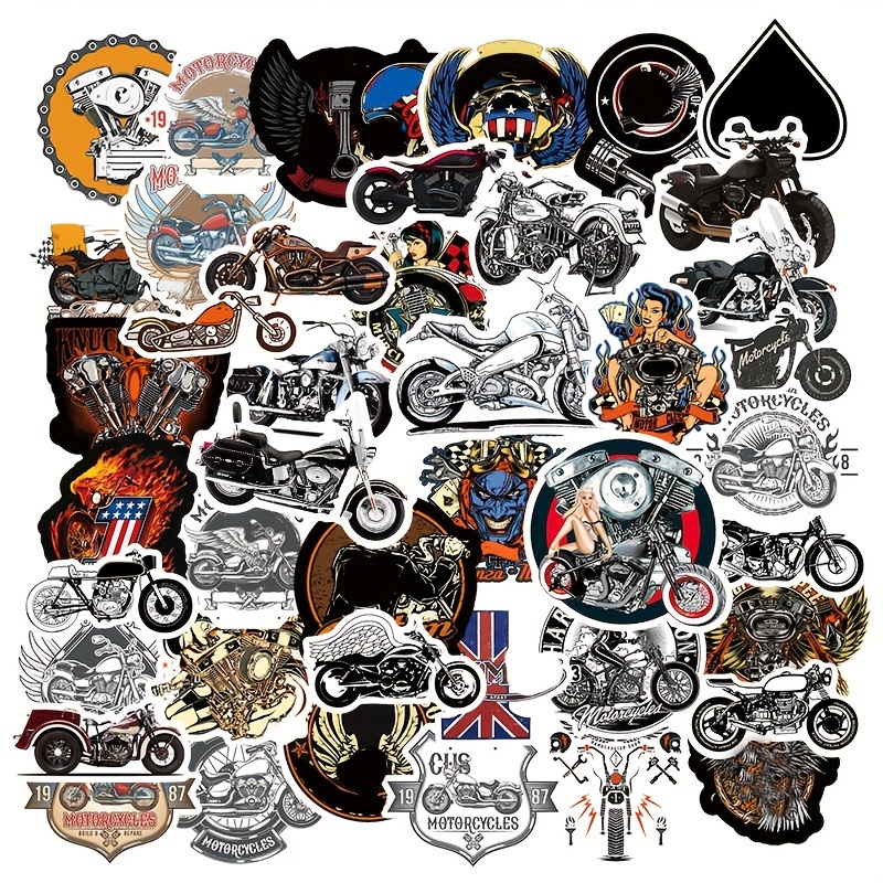 50 Pegatinas Motocross Decoración Impermeable Habitación - Temu Chile