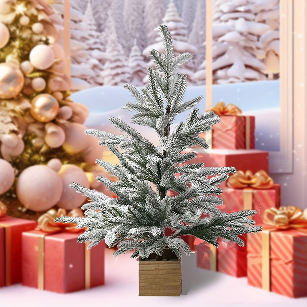 Artificial mini Christmas tree decoration forest plant corner outdoor  decoration micro landscape courtyard garden fake tree