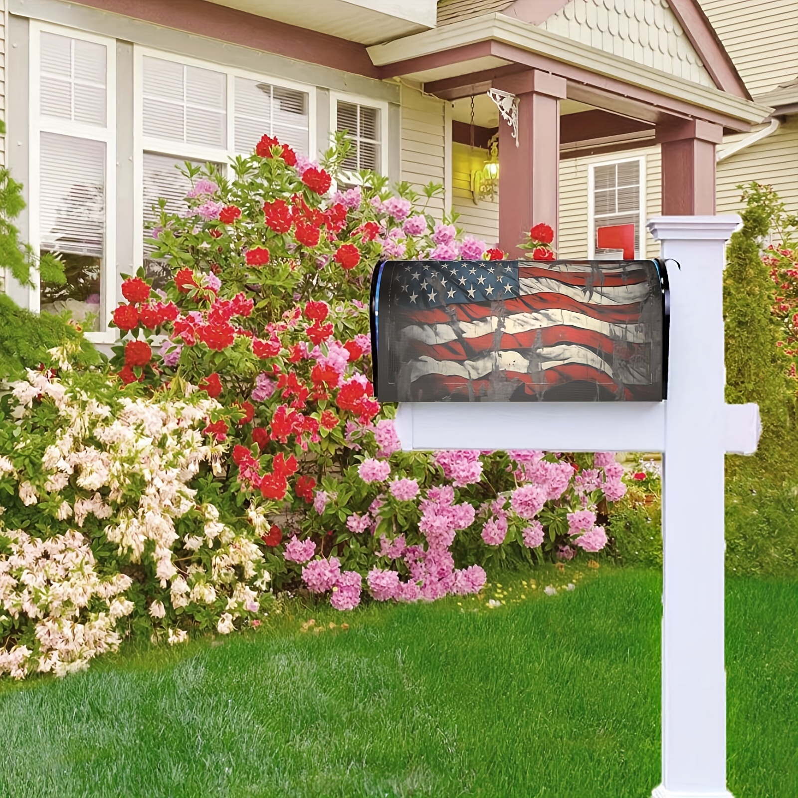 Retro American Flag Mailbox Covers Magnetic Post Box Cover Wraps Standard Size 21x18 Inches For Garden Yard Decor 69b47860 C75a 4f5a A860 F13cf19406fd.eeaaeaf4b7c016963d26efa41ea5d195