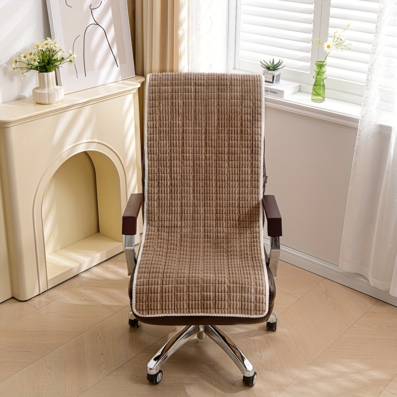 Chair Cushion Chair Pads, Polyester Washable Plaid Chair Pads, Office Computer  Chair Cushion, Cushion, Integrated Autumn And Winter Student Seat Cushion,  Lying Chair Cushion, Office Essential - Temu