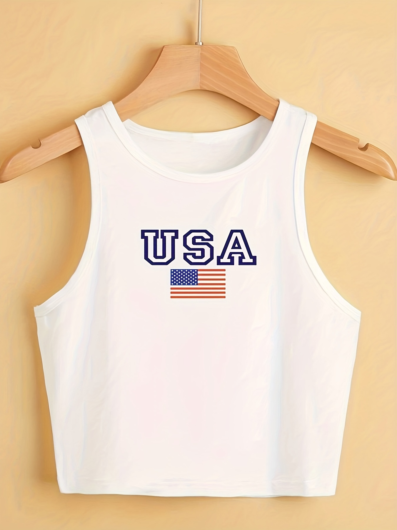 estados Unidos Usa' Camisetas Sin Mangas Camisetas Tirantes - Temu