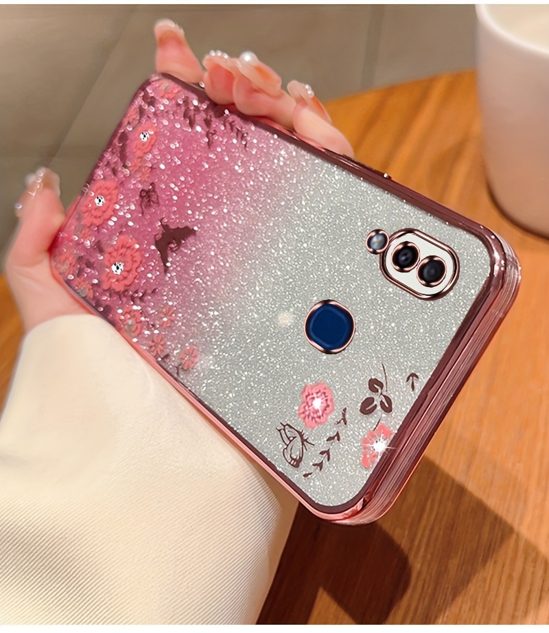 For * Galaxy A20/A30/A20S/A21S 's Secret Garden Plating Shockproof Cute  Fashion Phone Case