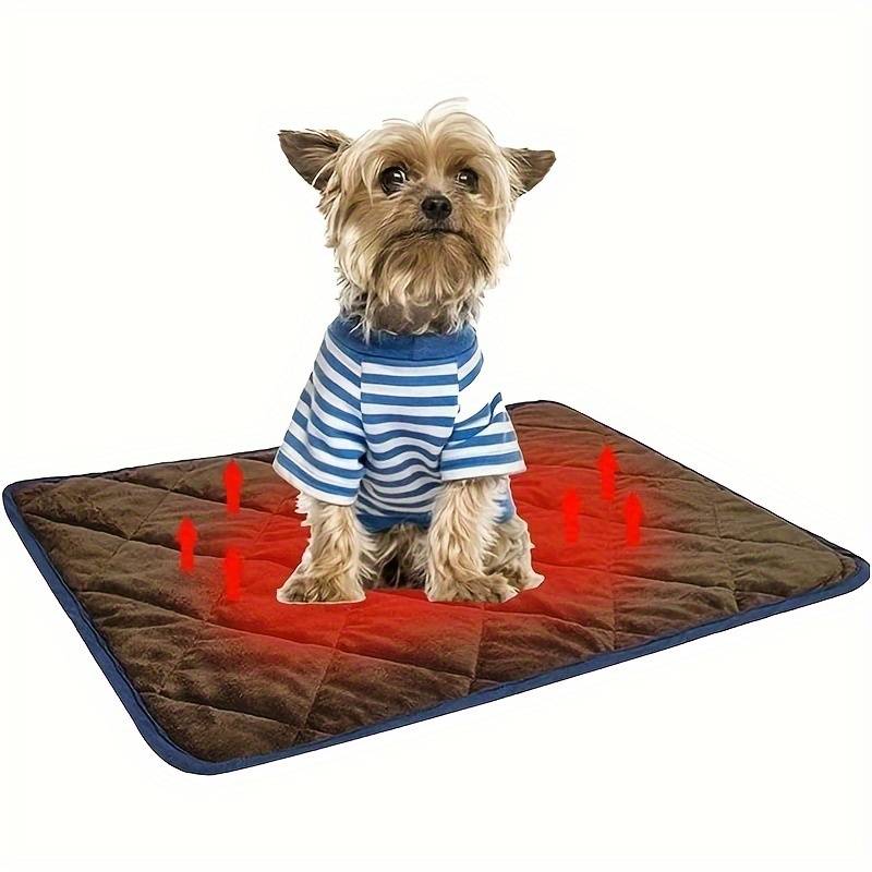 Tapis Auto-Chauffant Pour Chat/Chien - Lit Chaud Sans Électricité, Velours Doux, Lavable En Machine - Jusqu'à 11,3 Kg
