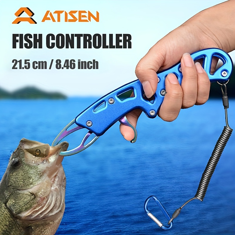 Foldable Fish Grip Grabber Keeper Folding Lip Holder Plier Multifunctional Fishing  Line Cutter Clamp Tackle Hook Remover Fish Lip Grabber Gripper Tool Fly  Fishing Pliers Fish Lip Clip Fishing Grippers, Pliers 