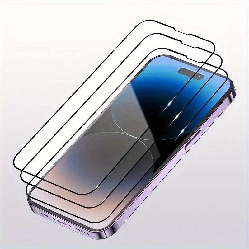 Vetro Temperato Per IPhone 14, 13, 12, 11, Con Protezione Lente Fotocamera Inclusa