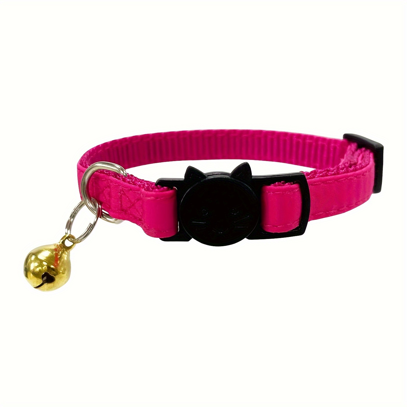 Custom Cat Collars, Personalized Leather Cat Collar With Printed Name For Cats  Kittens - Temu