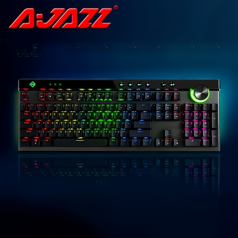 Ajazz AK33 Wired Mechanical Gaming Keyboard With Multimedia Keys