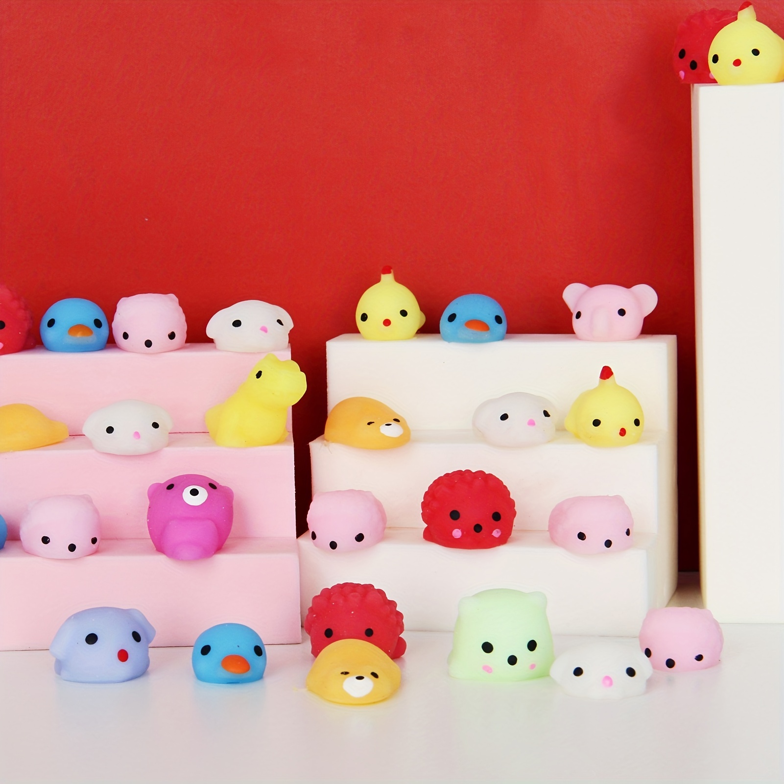 Jouets À Presser Kawaii Non Répétitifs Peluches Riz Gluant - Temu