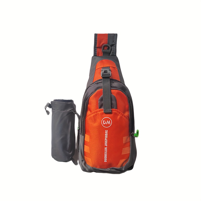 JBB Mochila cruzada impermeable para hombres y mujeres, mochila multiusos  para la cintura, bolsa de pecho para senderismo y caminar