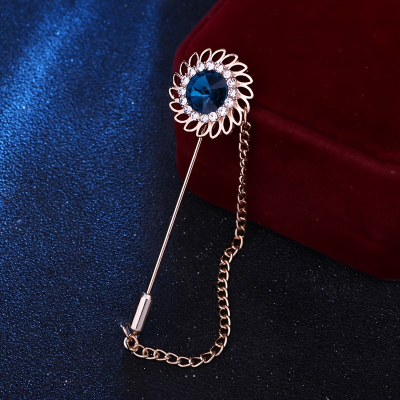 Sunflower Brooch For Men And Women - Elegant Corsage Pin For Scarves And  Jackets - Imitation Rose Design - Anti-light Alloy Material - Temu Denmark
