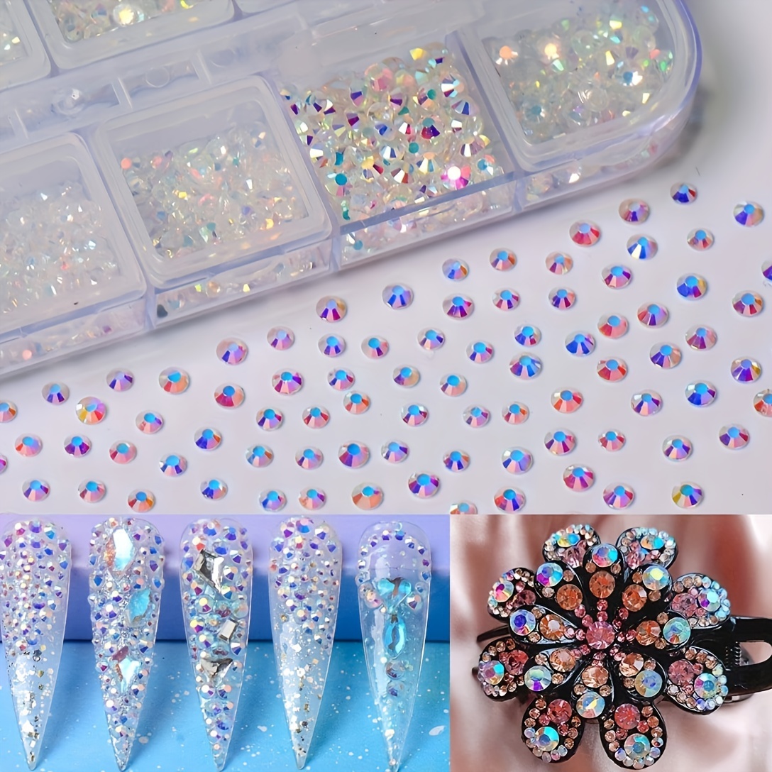 Rhinestone Nail Box 