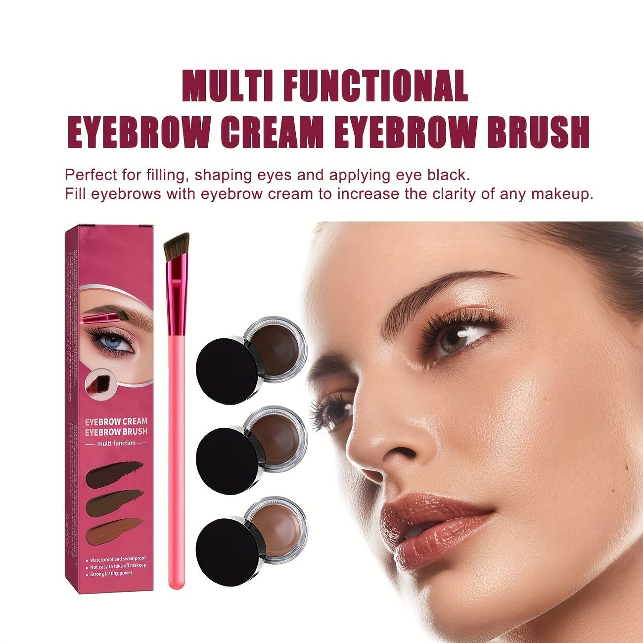 Multifunctional Eyebrow Brush 4d Hair Stroke Brow Stamp Brush Eyebrow Hair  Stroke Brush 4d Hair Stroke Ultra Thin Brow Brush Realistic Hair Stroke  Eyebrow Brush | Don't Miss These Great Deals |