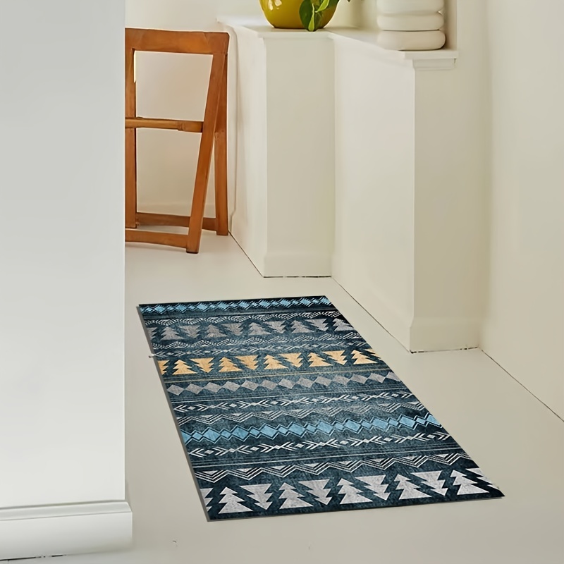 Modern Washable Door Mat, Non-slip Indoor Thick Padded Entrance Mat, Home  Decor & Floor Accessories - Temu