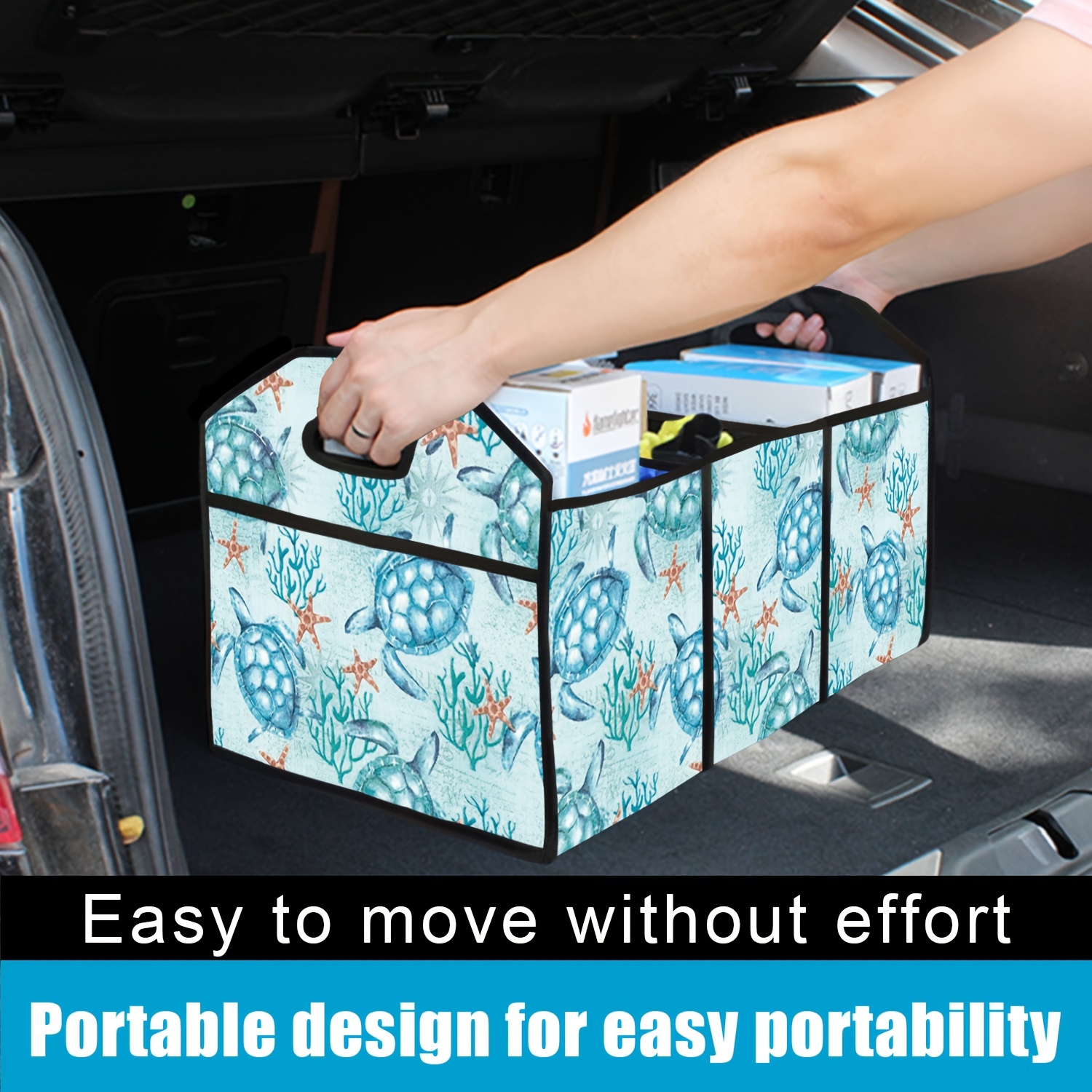 Organize Car Practical Stylish Trunk Storage Box! - Temu