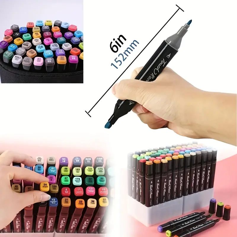 Drawing Markers Art Supplies Halloween thanksgiving And - Temu
