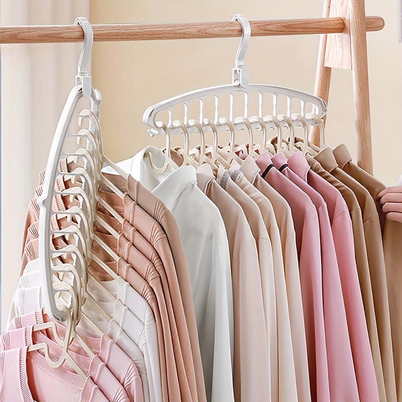 Space-saving Hangers For Home, Dorm And Travel - Foldable Drying