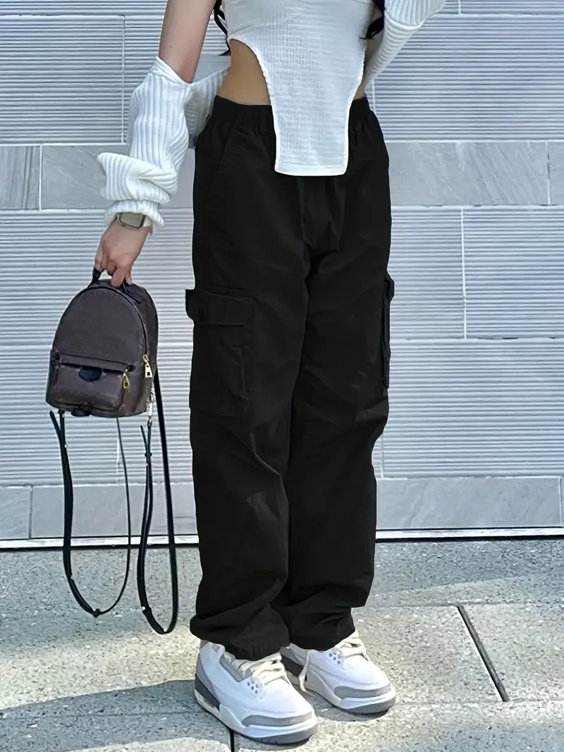 Y2k Street Style Fashion Cargo Pants Women's Casual Vintage - Temu Japan