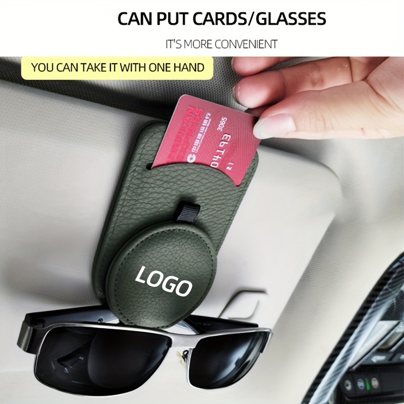 1 Stück Autobrillenhalter Clip , Auto Sonnenbrille Brille
