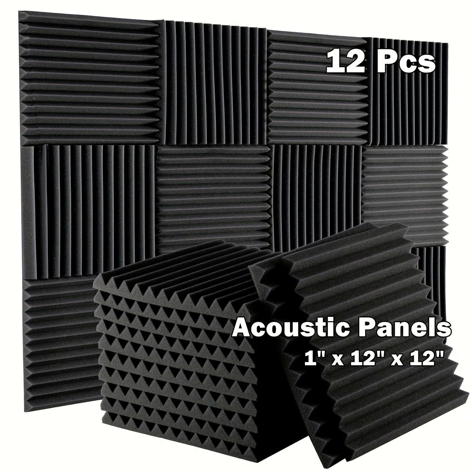 Panel acústico adhesivo de 3 piezas, aislamiento acústico, accesorios para  el hogar, paneles de pared a prueba de sonido, tratamiento acústico, paneles  absorbentes de sonido - AliExpress