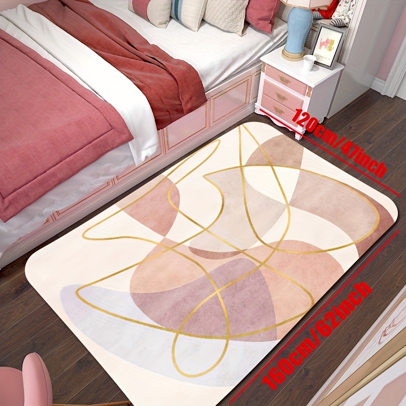 tapis salon ailes d'ange pour salon tapis de grande surface chambre à  coucher chevet sol polymères HODoor décoration de la maison table de canapé