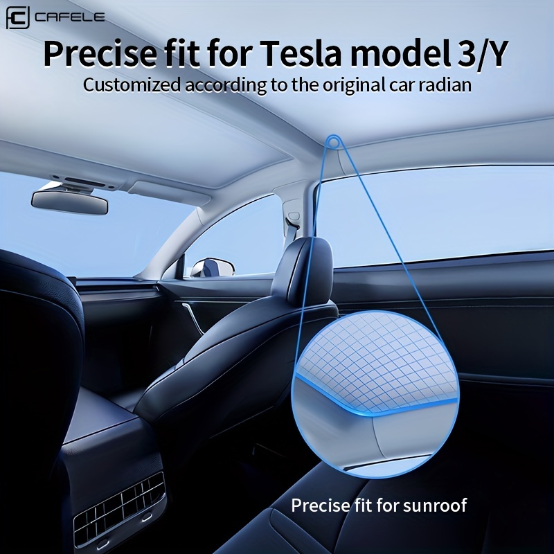 Pare Soleil Voiture pour Tesla pour modèle 3 pour modèle Y intérieur Gauche  Droite Miroir de courtoisie Pare-Soleil Assemblage Pare soleils Auto (Size  : Style 1) : : Auto et Moto
