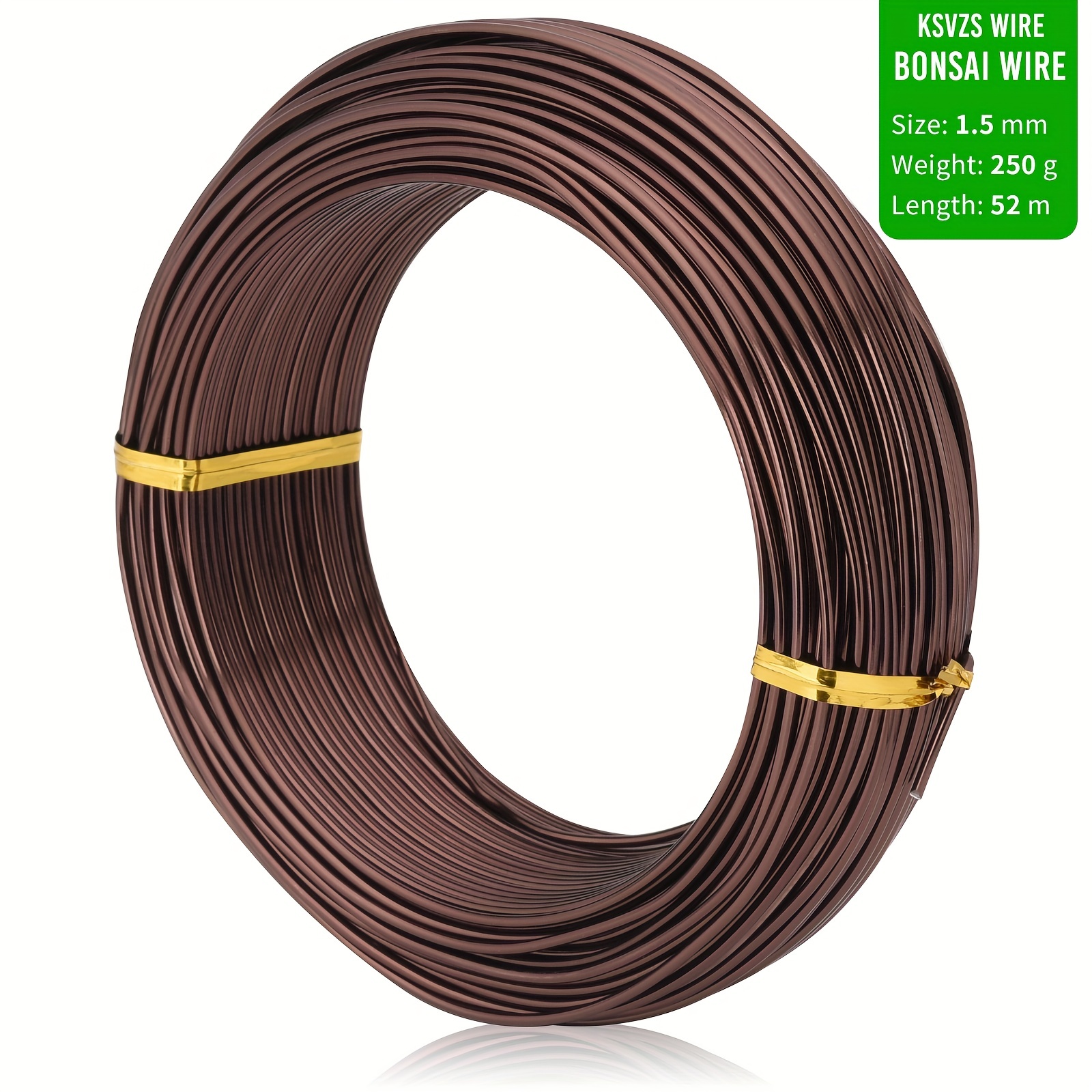 3mm Craft Wire for Sculpting, 52 ft Aluminum Wire Bendable Thick Metal Wire for