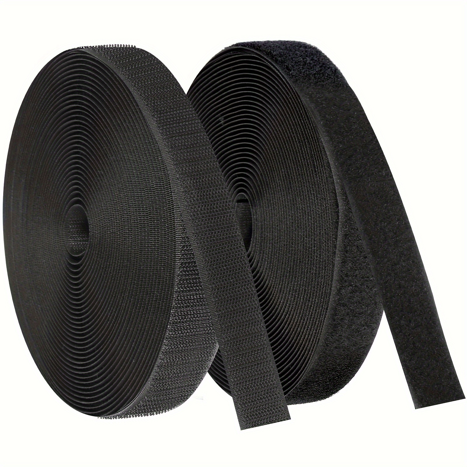 Matching 10 yards long Velcro White Black Velcro tape Self