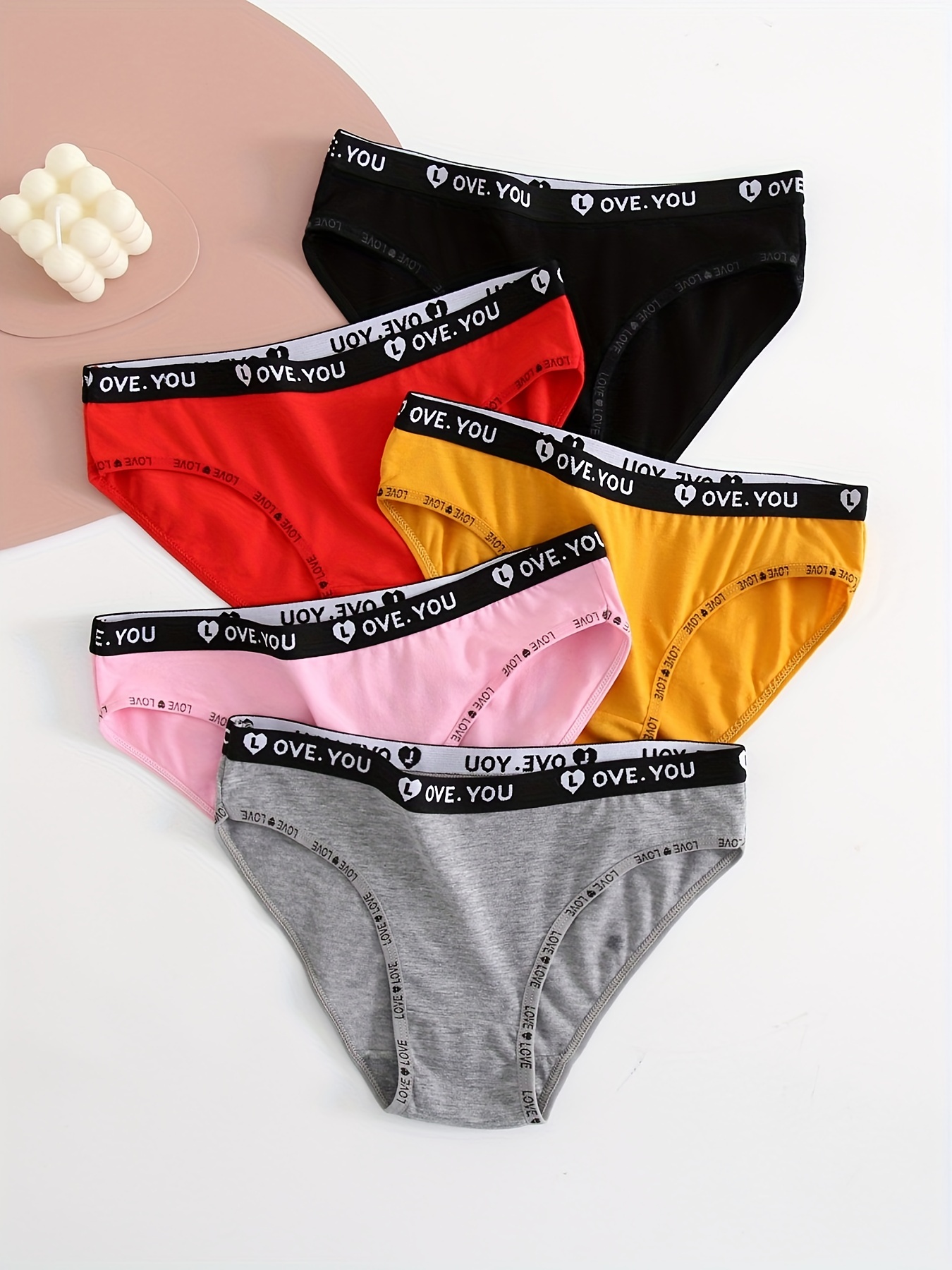 Ribbed Sports Panties Comfy Breathable Elastic Hipster - Temu
