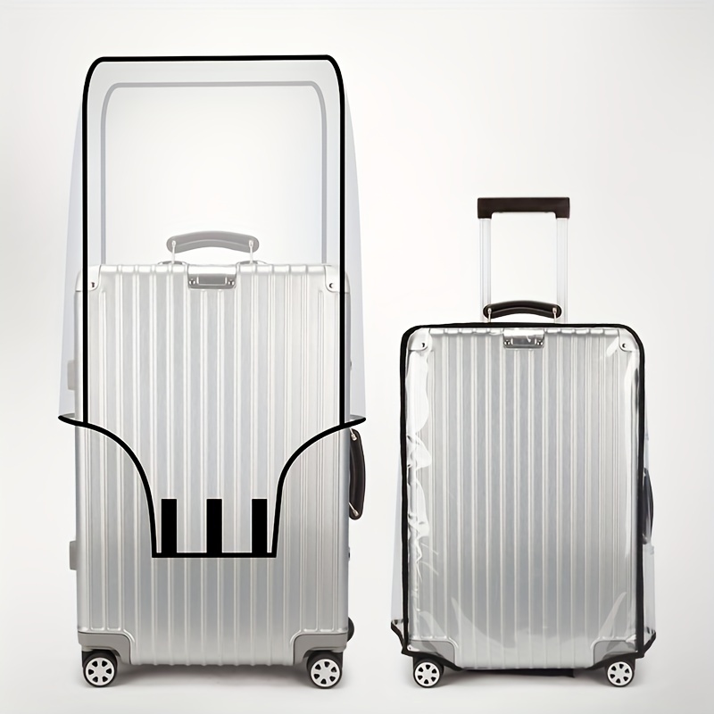 Transparent Luggage Cover PVC Full Cover Waterproof Suitcase