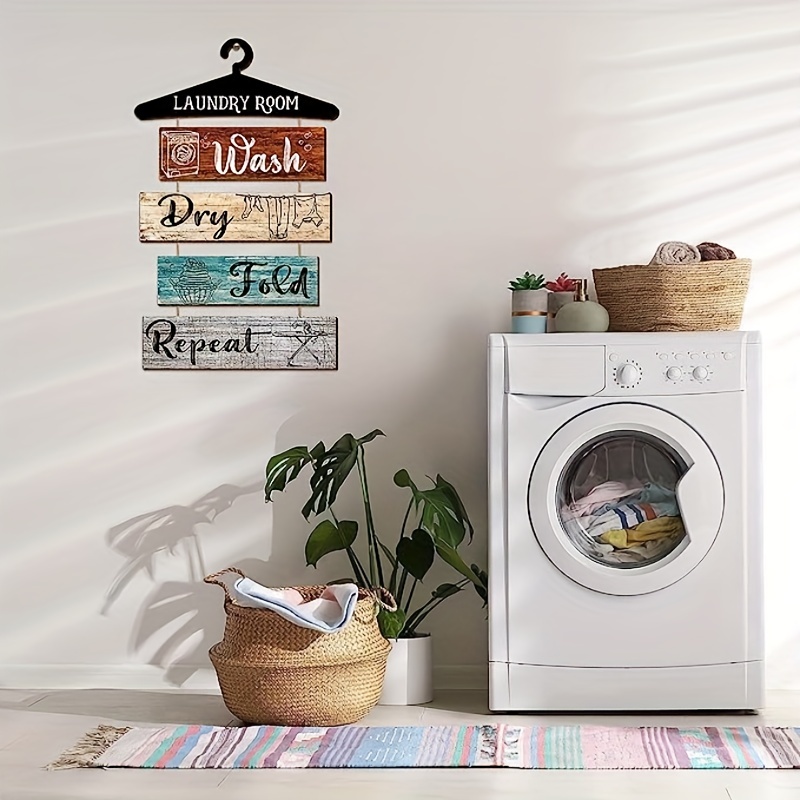 Laundry room deals wall decor