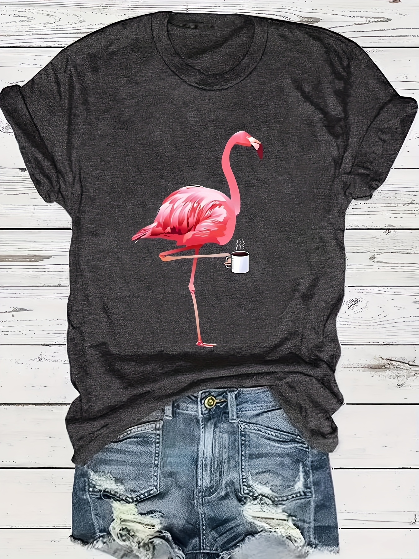Flamingo Shirts - Temu
