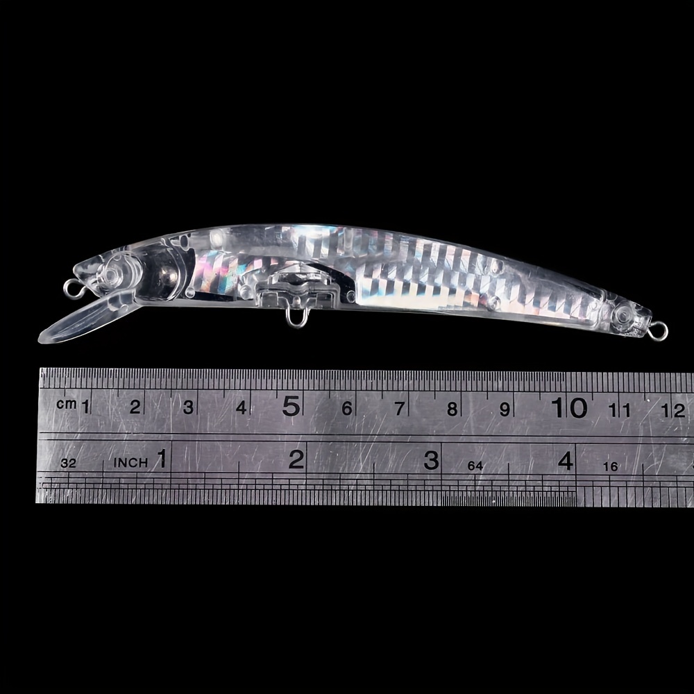 Yo-Zuri Crystal 3D Minnow Floating Lure 4-38-Inch Silver Black