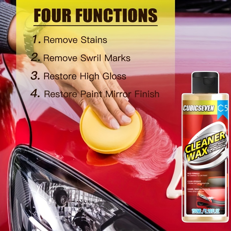 Car Wax Paste Renew Polish Remover Wax Auto Polish & Paint Restorer Car  Cleaning Supplies For Vehicles Motorcycles - AliExpress