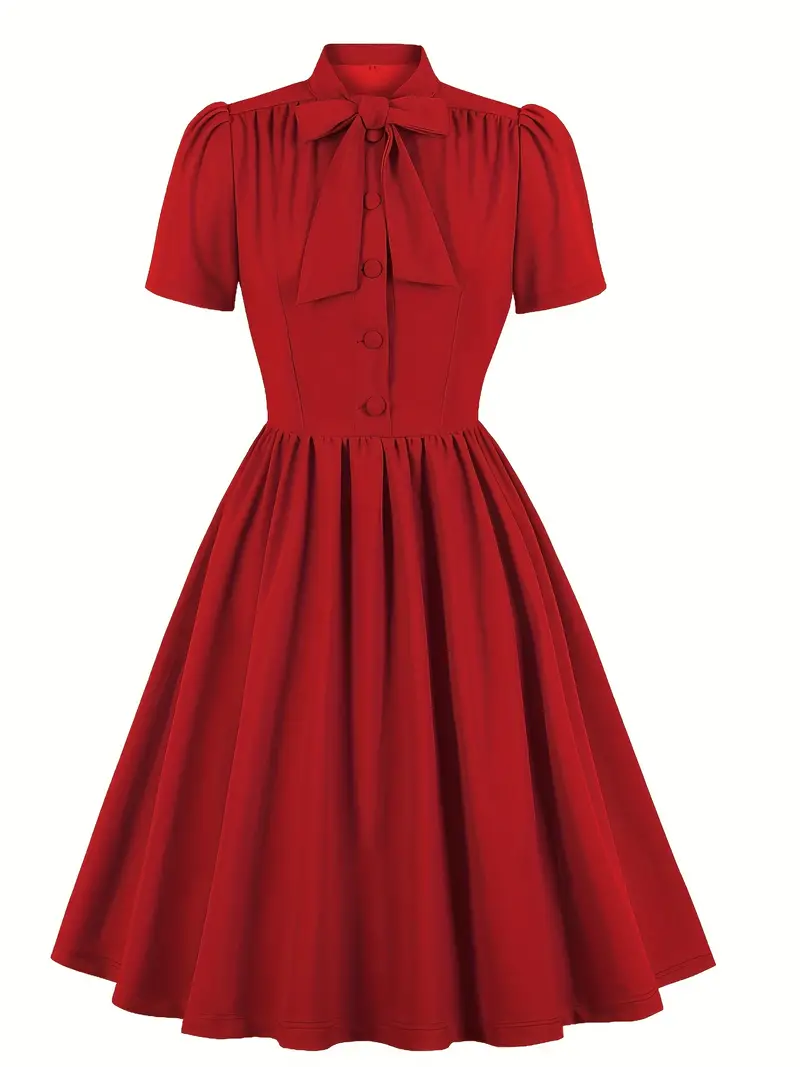 Slim Waist Ruffle Dress Cute Solid Sleeveless Dress A Collar - Temu
