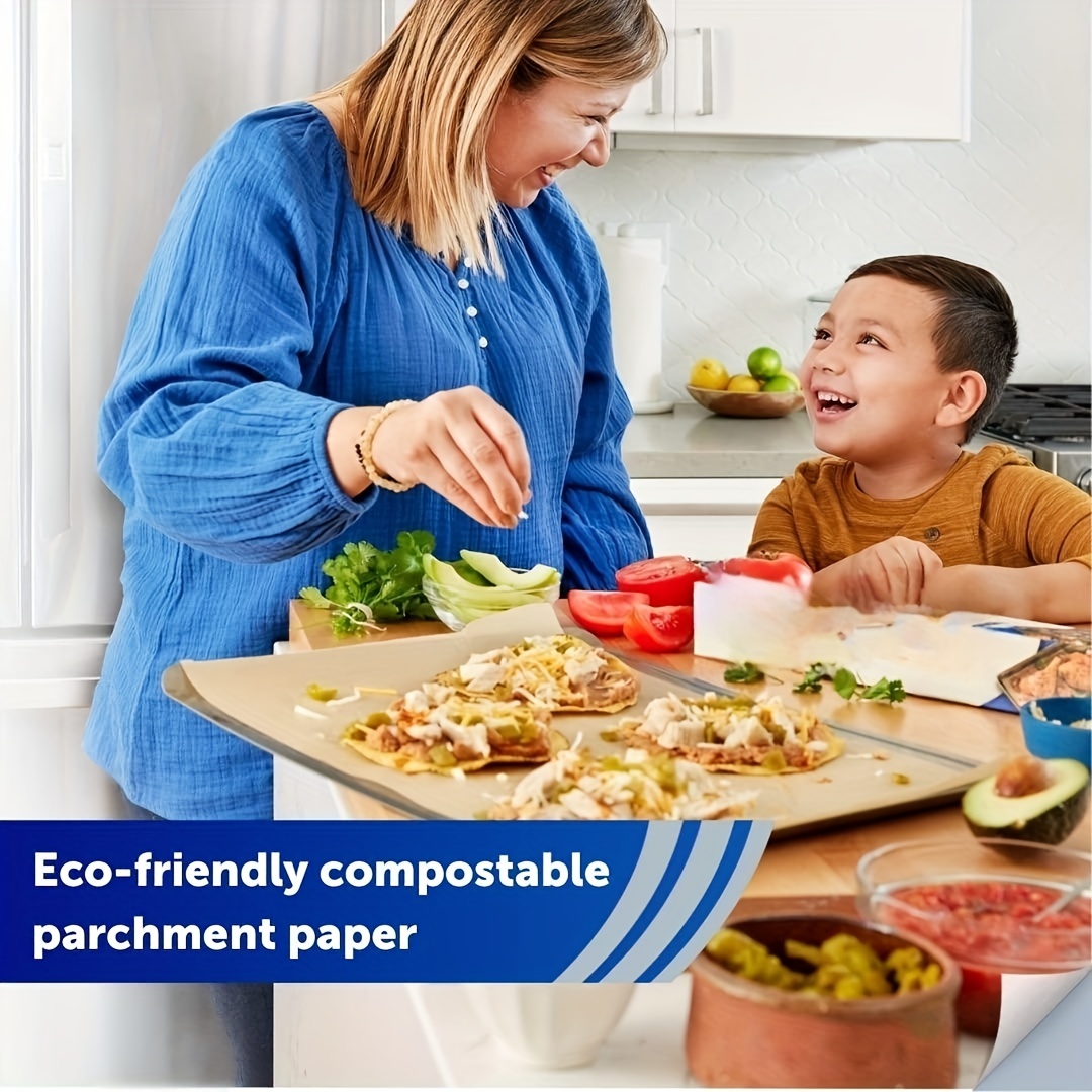 Air Fryer Parchment Paper Liner Sheets Unbleached & Biodegradable - LARGE 