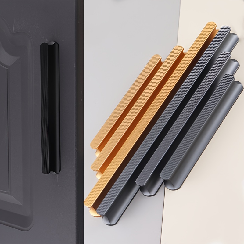 Minimalist Extended Door Handle Nordic Drawer Handle - Temu