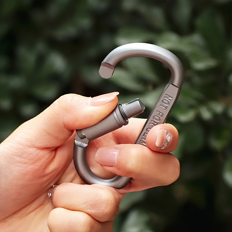 2pcs Heavy Duty Locking Clips for Camping Hiking Hammock