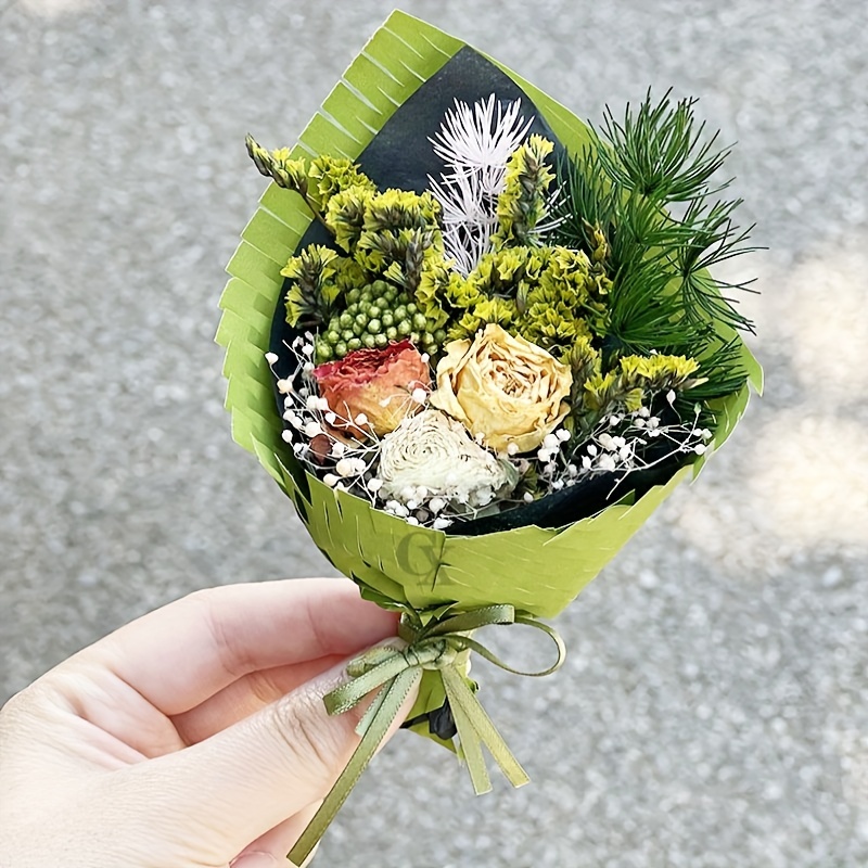 1 Bundle Mini Dried Flower Preserved Flower Bouquet - Temu
