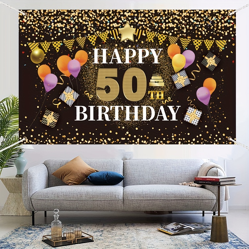 Divertenti decorazioni per feste di 50 anni per donne o uomini, decorazioni  di compleanno Fifty AF 1973, sfondo dell'arco del banner dei palloncini del 50  compleanno -  Italia