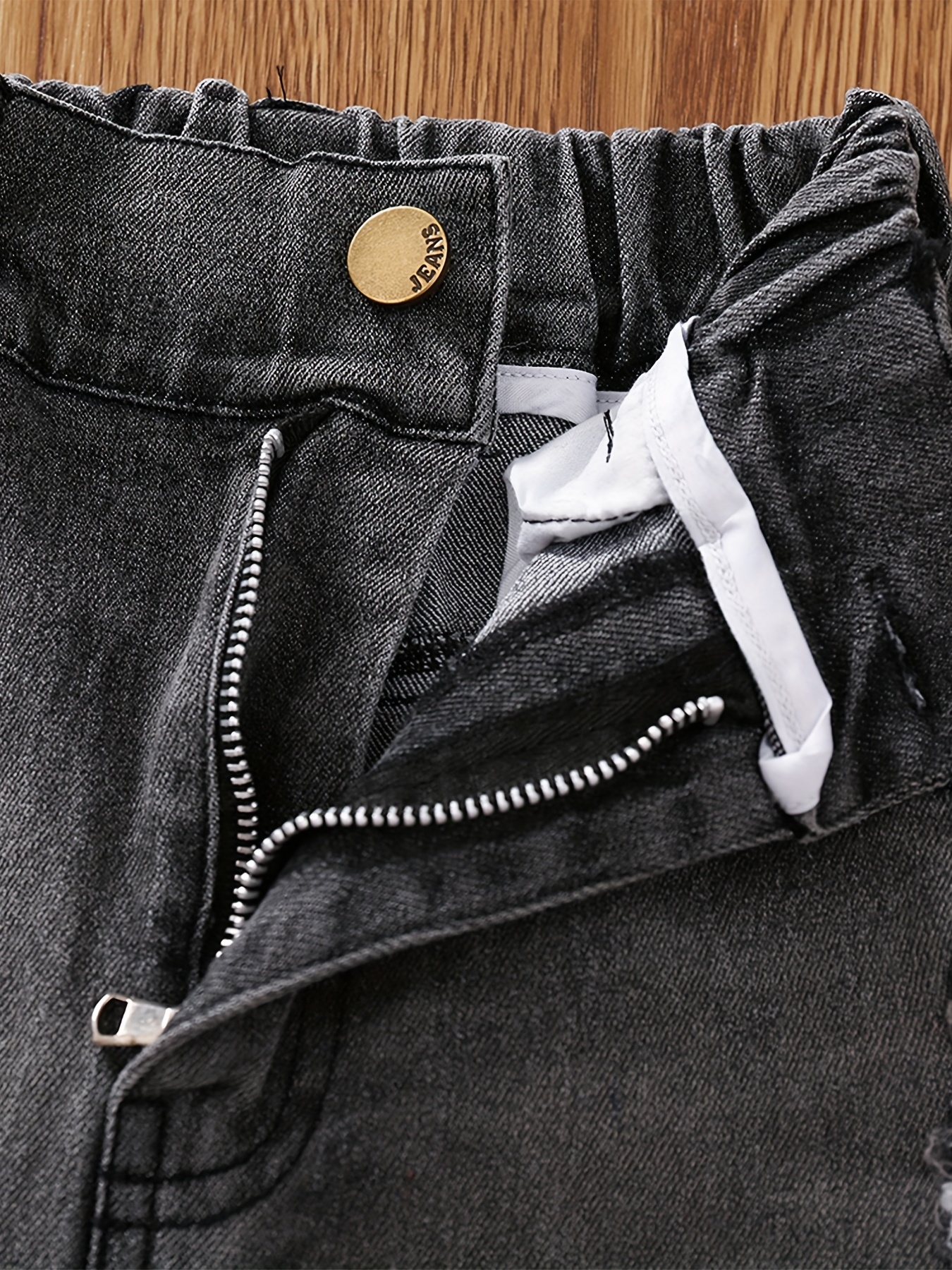 Girls Ripped Comfortable Denim Shorts for Summer