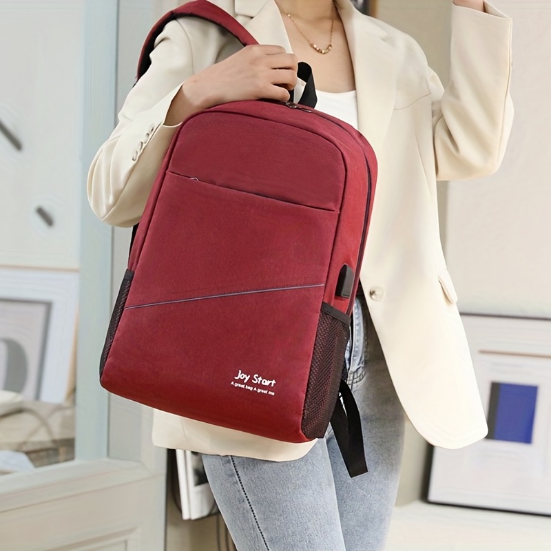 3Pcs Laptop Backpack Set School Bag Crossbody Bag & Coin Purse