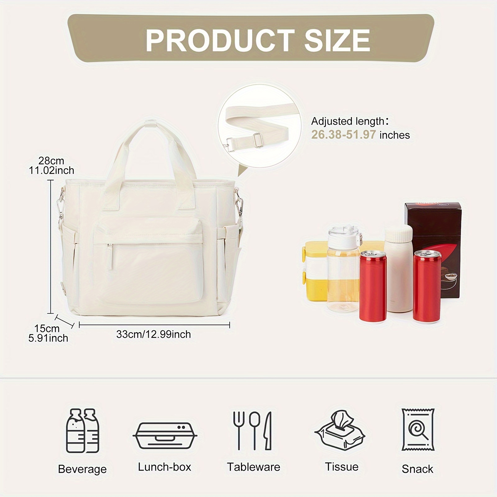 Trendy Contrast Color Insulated Lunch Bag, Borsa Porta Pranzo Isolata A  Colori A Contrasto, Borsa Porta Pasto Fresca E Pratica, Borsa Bento  Perfetta Per Scuola, Ufficio E Picnic - Temu Italy