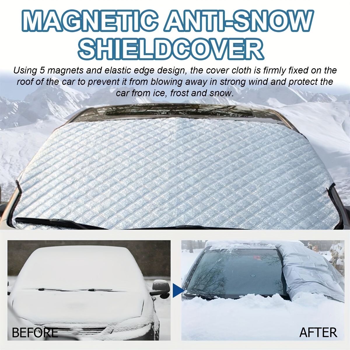 AntisnowCover®  Magnetische Anti-Schnee-Decke – Dumelt Berlin